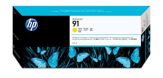 HP DESIGNJET Z6100 - YELLOW InkJet Ink - 775 ML page yield 1