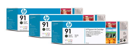 HP DESIGNJET Z6100 - BLACK InkJet Ink 1
