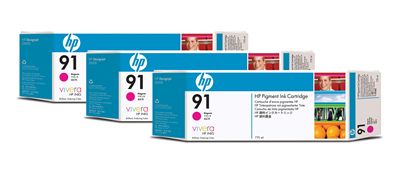 HP DESIGNJET Z6100 - MAGENTA InkJet Ink 1