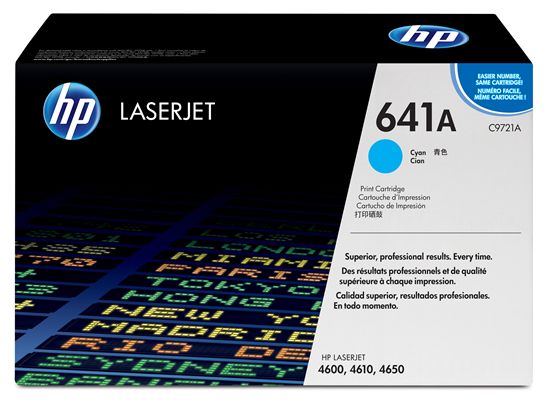 HP COLOR LASERJET 4600 - CYAN Toner - 8,000 page yield 1