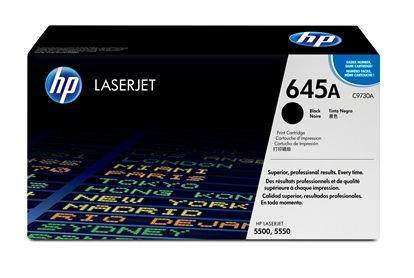 HP COLOR LASERJET 5500 - BLACK Toner - 13,000 page yield 1