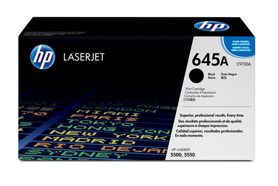 HP COLOR LASERJET 5500 - BLACK Toner - 13,000 page yield 1