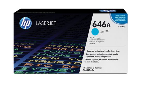 HP COLOR LASERJET CM4540 - CYAN Toner - 12,500 page yield 1