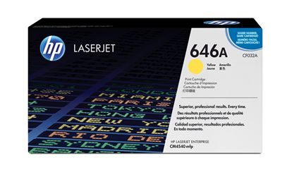 HP COLOR LASERJET CM4540 - YELLOW Toner - 12,500 page yield 1