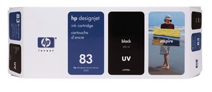HP DESIGNJET 5500UV - BLACK InkJet Ink - 1,300 page yield 1