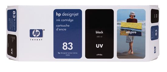 HP DESIGNJET 5500UV - BLACK InkJet Ink - 1,300 page yield 1