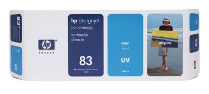 HP DESIGNJET 5500UV - CYAN InkJet Ink - 1,300 page yield 1