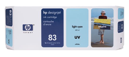 HP DESIGNJET 5500UV - CYAN InkJet Ink - 1,300 page yield 1