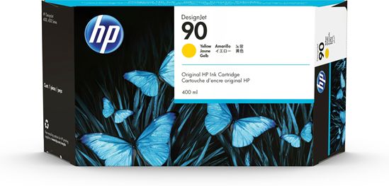 HP DESIGNJET 4000 - YELLOW InkJet Ink - 400 ML page yield 1