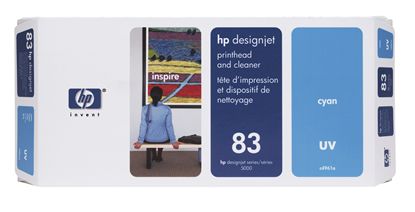 HP DESIGNJET 5500UV - CYAN InkJet Ink - 1,000 page yield 1