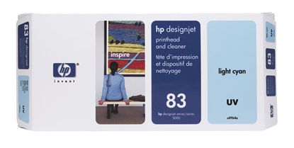 HP DESIGNJET 5500UV - CYAN InkJet Ink - 1,000 page yield 1