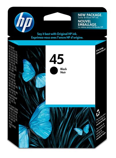 HP DESKJET 710C - BLACK InkJet Ink - 930 page yield 1