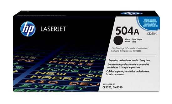 HP COLOR LASERJET CP3525 - BLACK Toner - 5,000 page yield 1