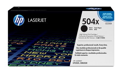 HP COLOR LASERJET CP3525 - BLACK Toner - 10,500 page yield 1