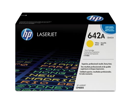 HP COLOR LASERJET CP4005 - YELLOW Toner - 7,500 page yield 1