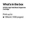 HP DESKJET 3000 - BLACK InkJet Ink - 480 page yield 3