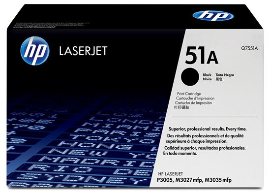 HP LASERJET P3005X - BLACK Toner - 6,500 page yield 1