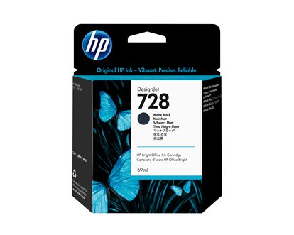 HP DESIGNJET T730 - BLACK InkJet Ink - 69ML page yield 1