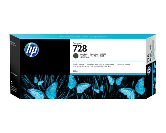HP DESIGNJET T730 - BLACK InkJet Ink - 300ML page yield 1