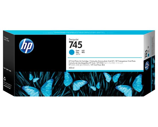 HP DESIGNJET Z2600 - CYAN InkJet Ink - 300 ML page yield 1