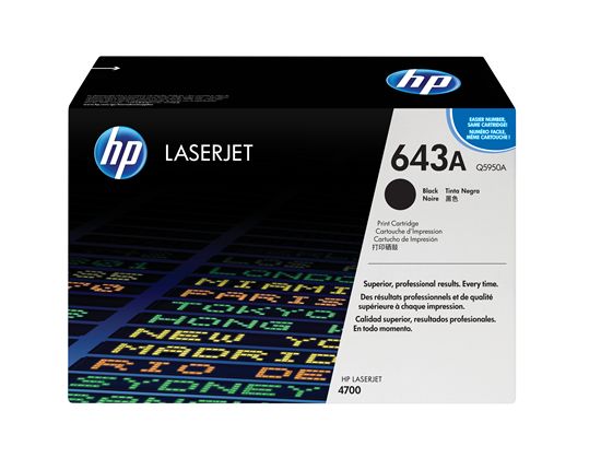HP COLOR LASERJET 4700 - BLACK Toner - 11,000 page yield 1