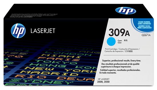 HP COLOR LASERJET 3500 - CYAN Toner - 4,000 page yield 1