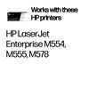 HP COLOR LASERJET M554DN - BLACK Toner - 4,500 page yield 2