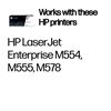 HP COLOR LASERJET M554DN - BLACK Toner - 4,500 page yield 2