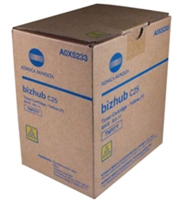 KONICA BIZ C25 A0X5233 - YELLOW Toner - 6,000 page yield 1