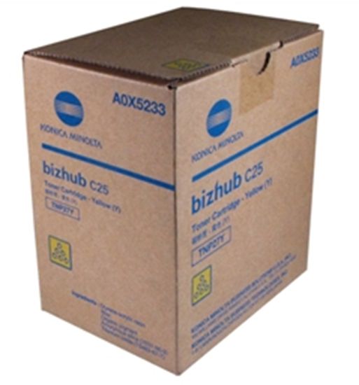 KONICA BIZ C25 A0X5233 - YELLOW Toner - 6,000 page yield 1