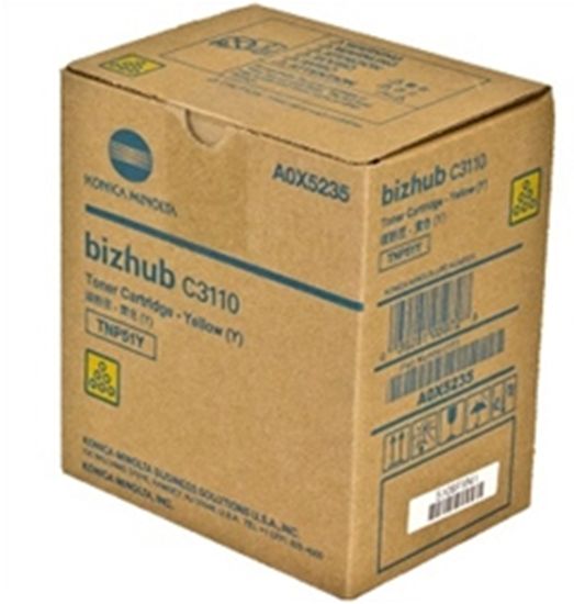 KONICA BIZ C3110 A0X5235 - YELLOW Toner - 6,000 page yield 1