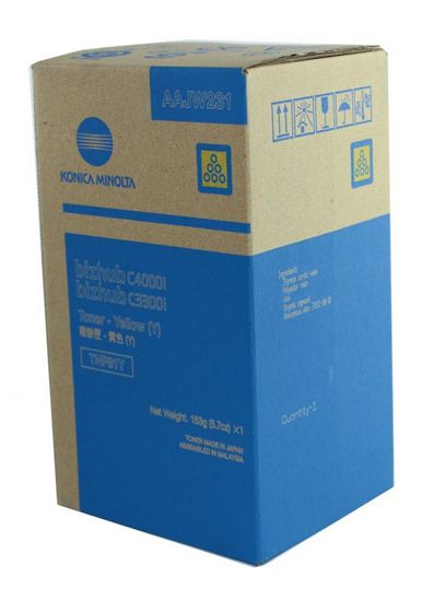 KONICA BIZ C3300 AAJW231 - YELLOW Toner - 9,000 page yield 1