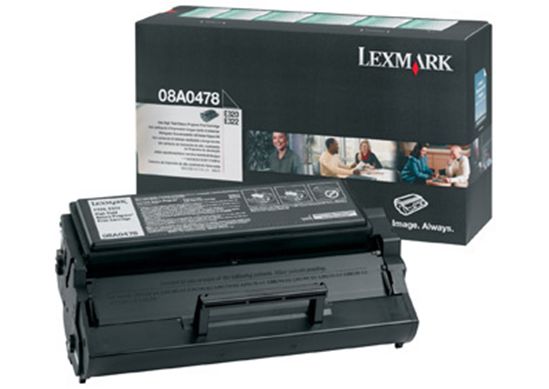 LEXMARK E320 GSA - BLACK Toner - 6,000 page yield 1