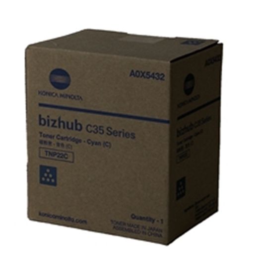 KONICA BIZ C35 A0X5432 - CYAN Toner - 4,600 page yield 1