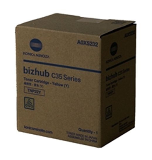 KONICA BIZ C35 A0X5232 - YELLOW Toner - 4,600 page yield 1