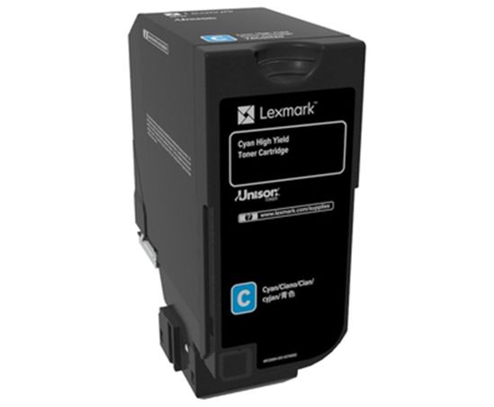 LEXMARK CS725DE - CYAN Toner - 12,000 page yield 1