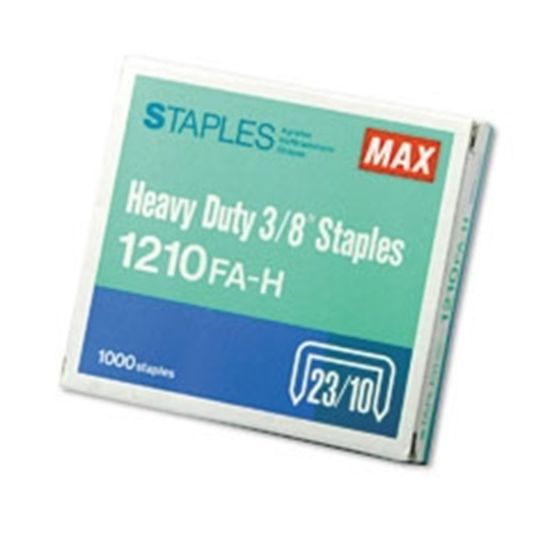 MAX HD-12F FLAT CLINCH -  STAPLES - 1,000 page yield 1