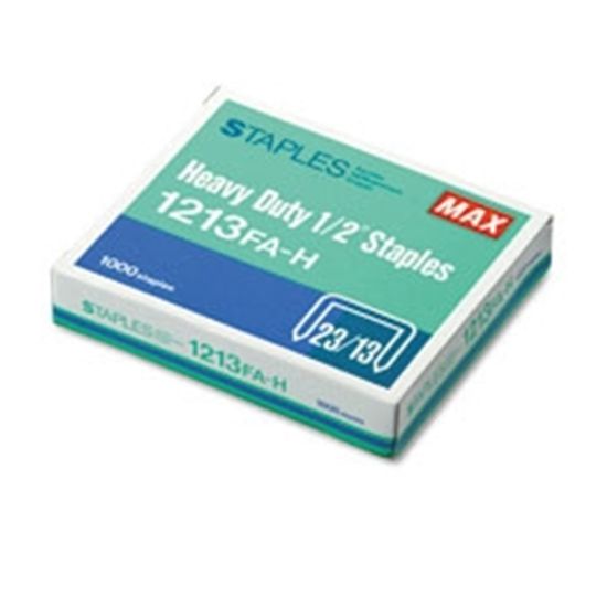 MAX HD-12F FLAT CLINCH -  STAPLES - 1,000 page yield 1