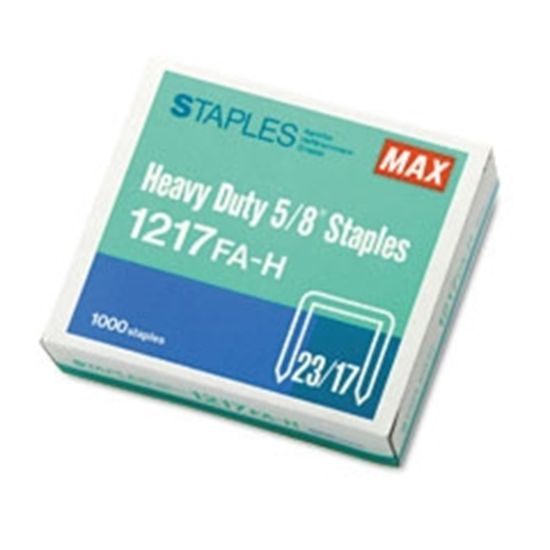 MAX HD-12F FLAT CLINCH -  STAPLES - 1,000 page yield 1