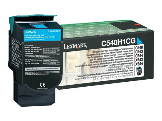 LEXMARK C540N - CYAN Toner - 2,000 page yield 1