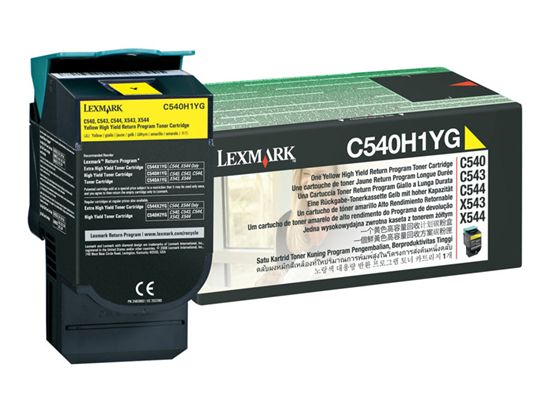 LEXMARK C540N - YELLOW Toner - 2,000 page yield 1