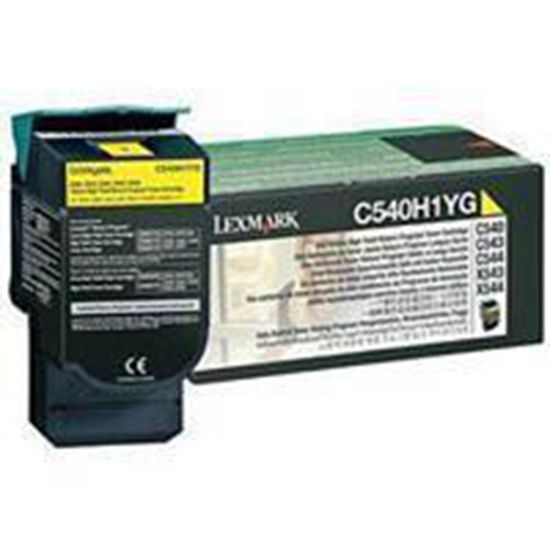 LEXMARK C540N GSA - YELLOW Toner - 2,000 page yield 1