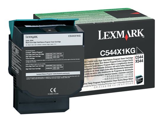 LEXMARK C544N - BLACK Toner - 6,000 page yield 1