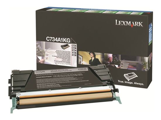 LEXMARK C734N - BLACK Toner - 8,000 page yield 1
