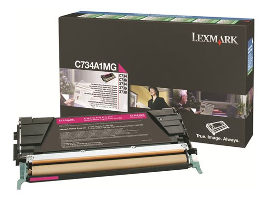 LEXMARK C734N - MAGENTA Toner - 6,000 page yield 1