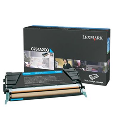 LEXMARK C734N - CYAN Toner - 6,000 page yield 1