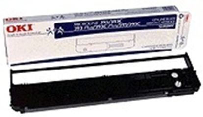 OKIDATA ML393 - BLACK Ribbon - 5 MILL character yield 1