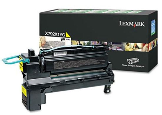 LEXMARK X792DE - YELLOW Toner - 20,000 page yield 1