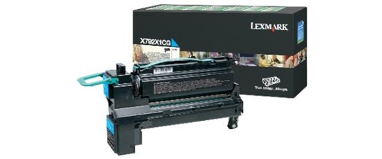 LEXMARK X792DE GSA - CYAN Toner - 20,000 page yield 1