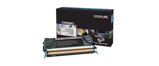 LEXMARK C746N - BLACK Toner - 12,000 page yield 1